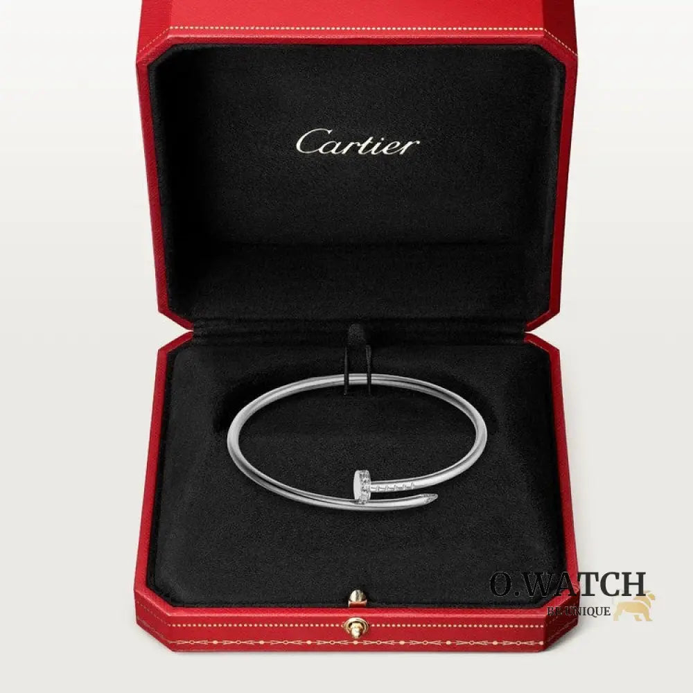 BRACELET CARTIER JUSTE UN CLOU PETIT MODÉLE DIAMANTS WHITE GOLD Bracelet Cartier