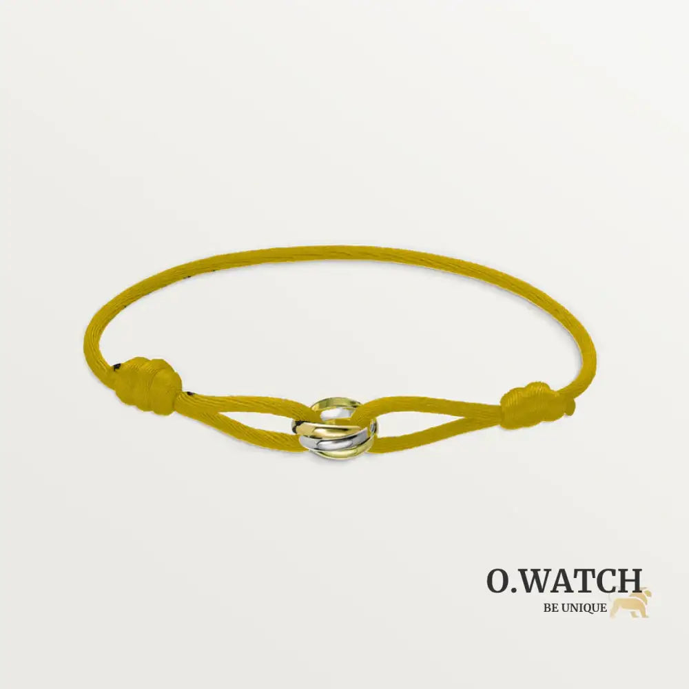 BRACELET CARTIER TRINITY CORDON DORÉ
