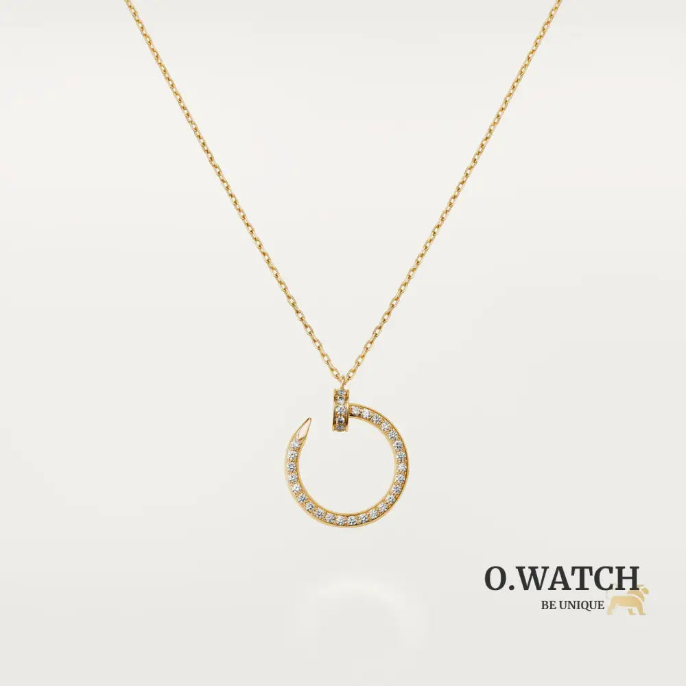 COLLIER CARTIER JUSTE UN CLOU FULL STRASS GOLD