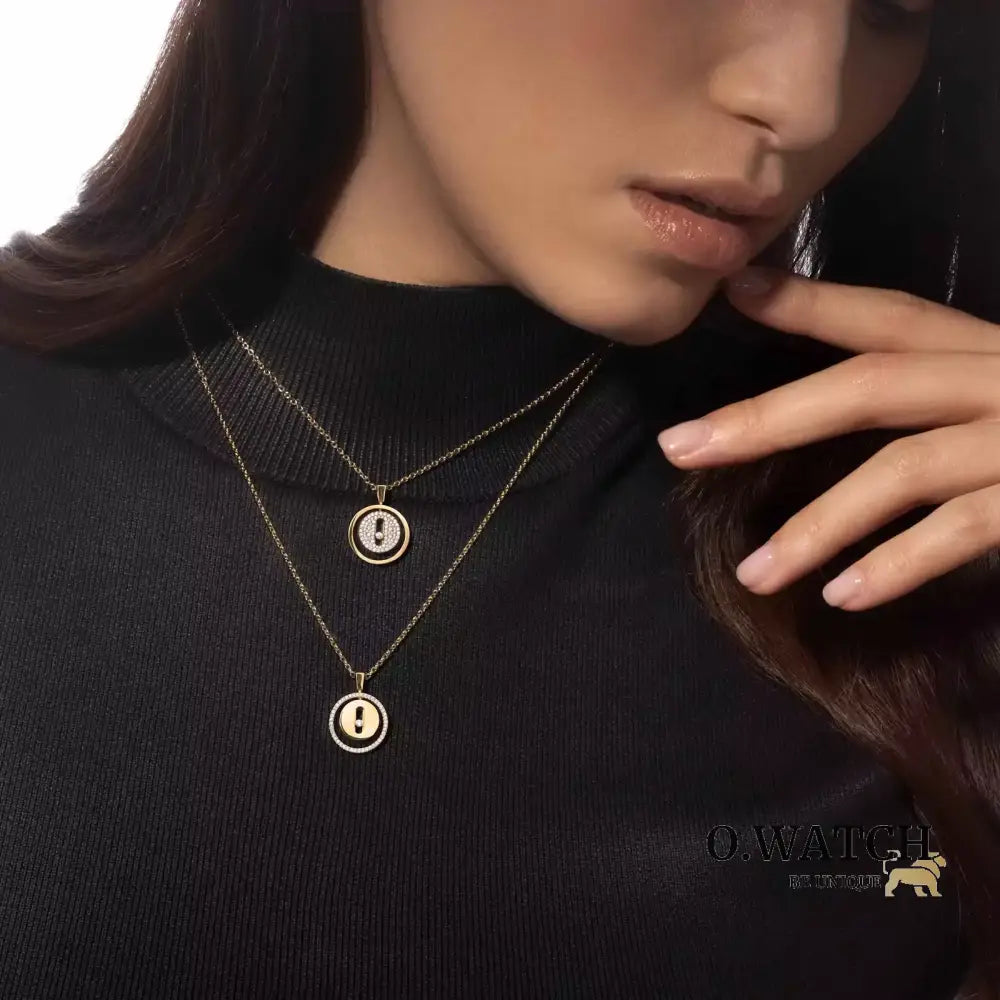 COLLIER MESSIKA LUCKY MOVE SM GOLD