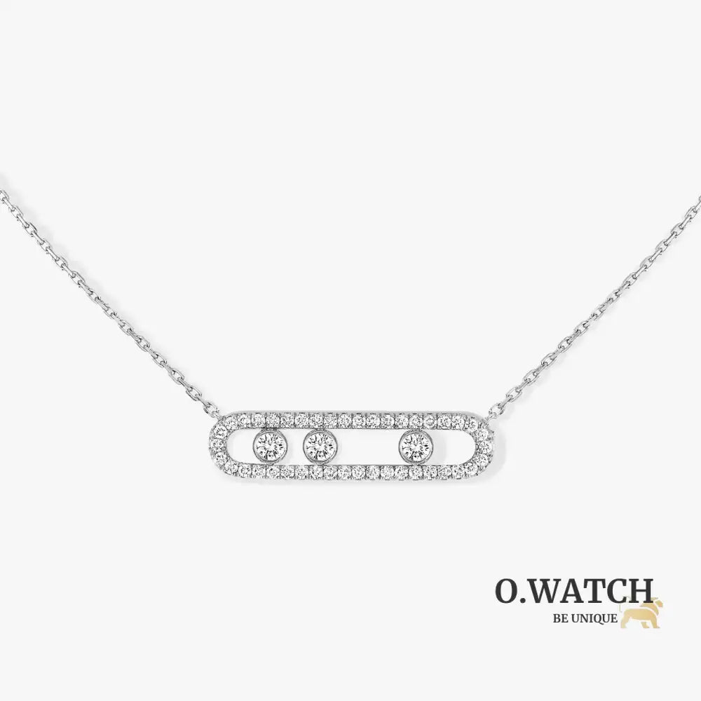 COLLIER MESSIKA MOVE PAVÉ WHITE GOLD