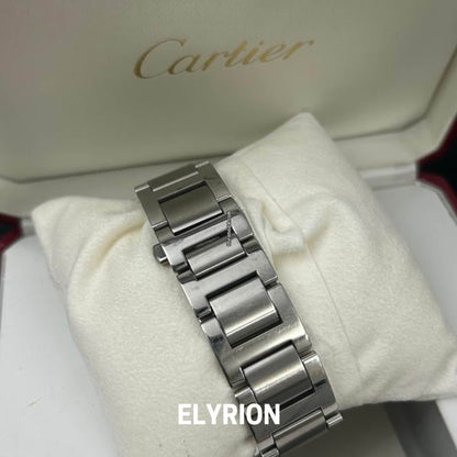 Montre Femme - Panthère Two Tone Diamond Rose Gold & Silver.