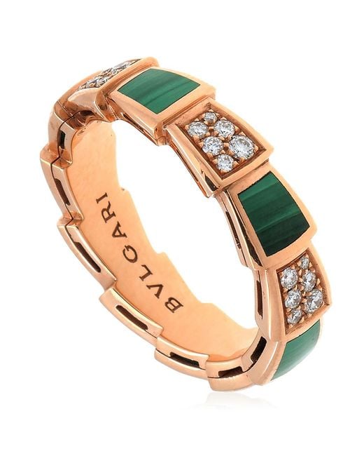 BAGUE SERPENTI Viper Vert