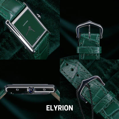 Montre Femme - Tank Louis Vert