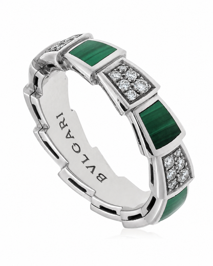 BAGUE SERPENTI Viper Vert