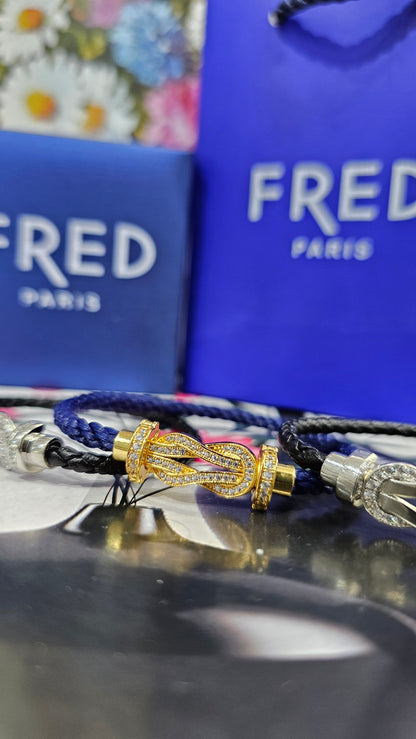 BRACELET FRED   NOIR