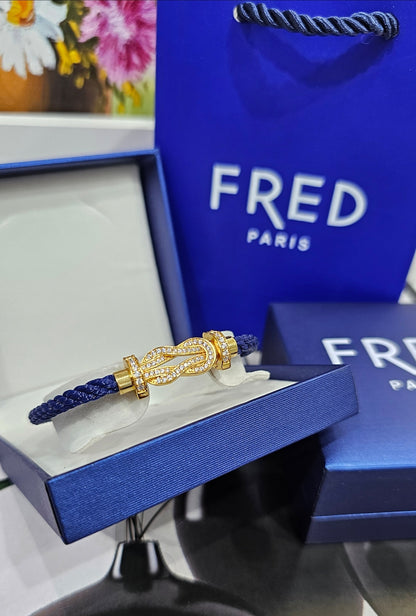 BRACELET FRED   NOIR