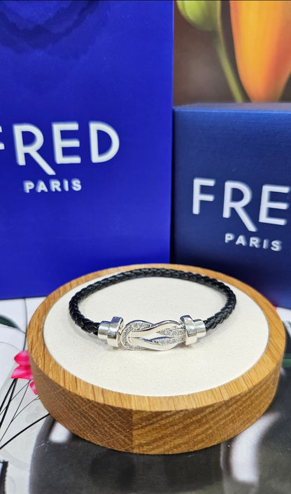 BRACELET FRED   NOIR