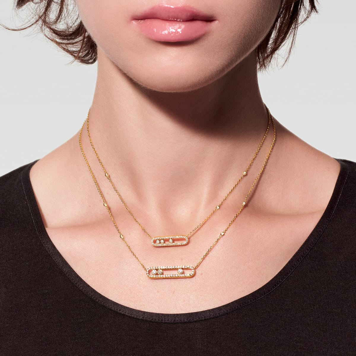 COLLIER MESSIKA MOVE CLASSIC PAVE