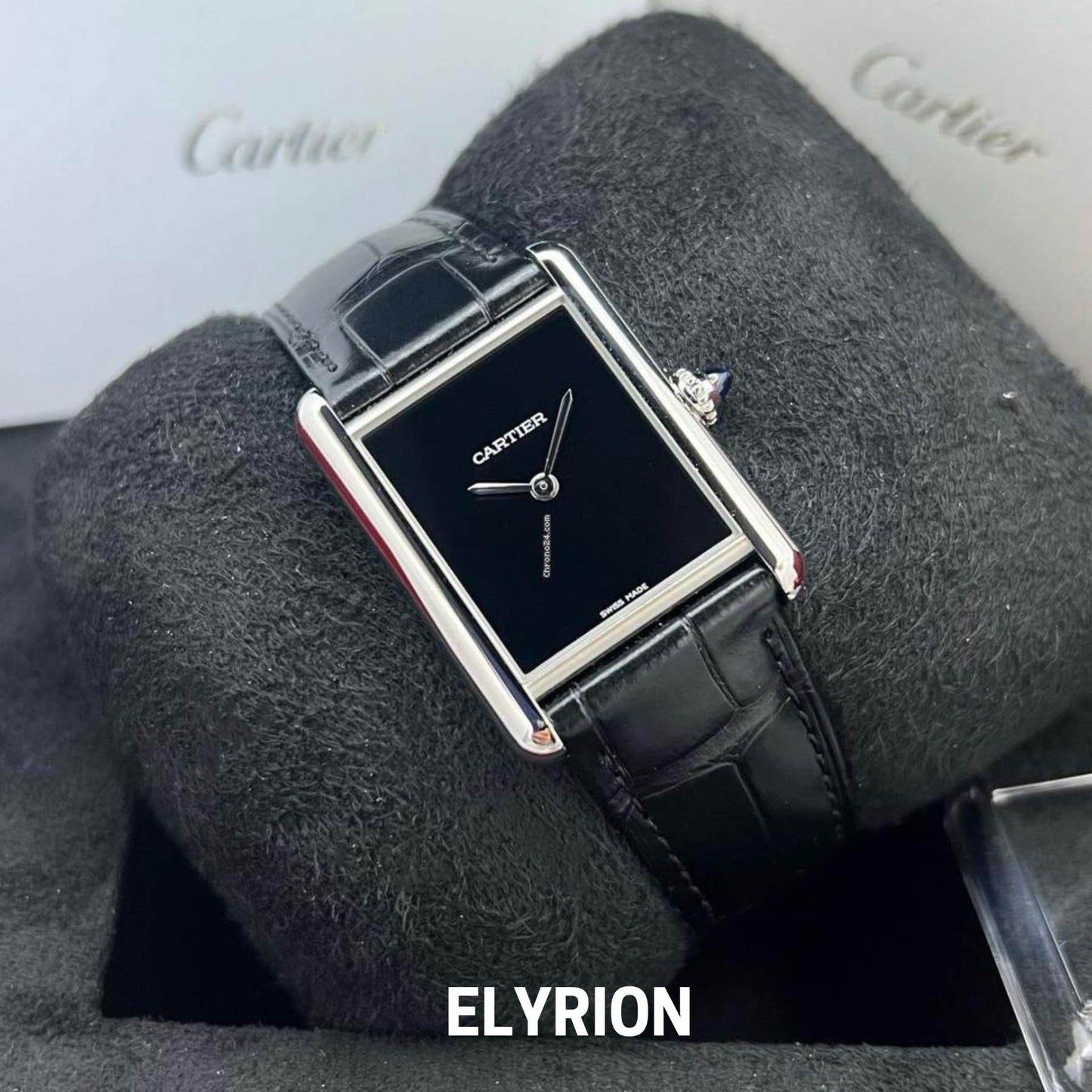 Montre Femme - Tank Must Noir