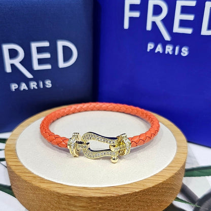 BRACELET FRED FR1 Cuir