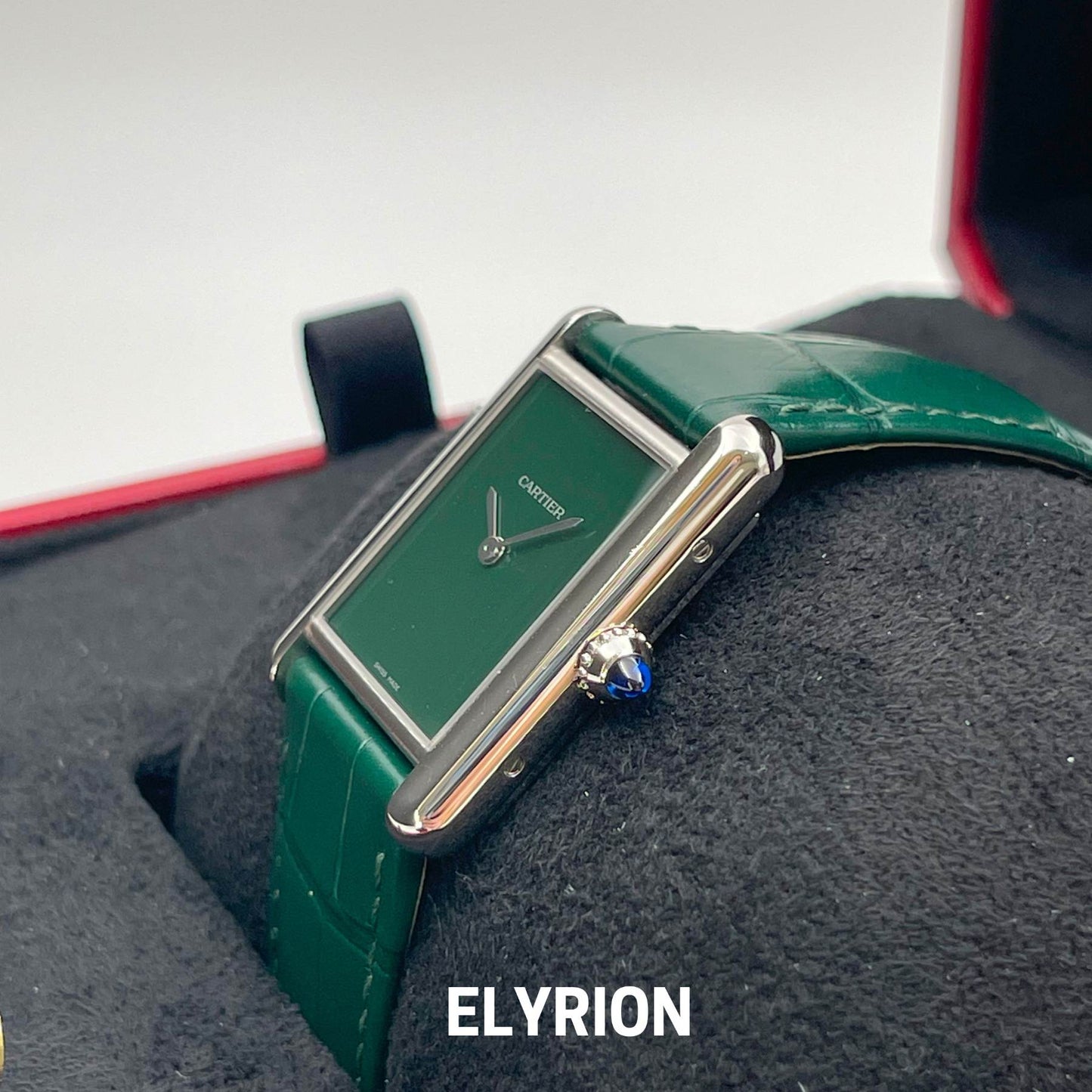 Montre Femme - Tank Louis Vert