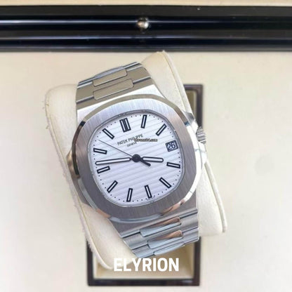 Montre Homme - Patek Nautilus Blanc