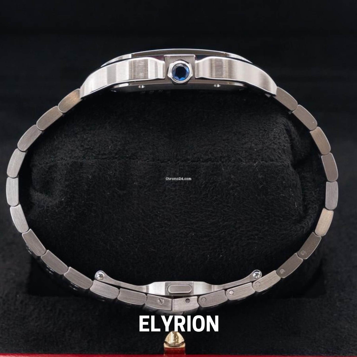 Montre Homme - Cart Santos Noir