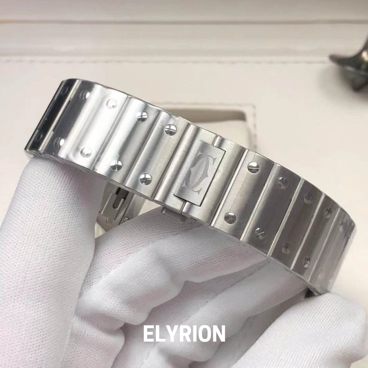 Montre Homme - Cart Santos Blanc