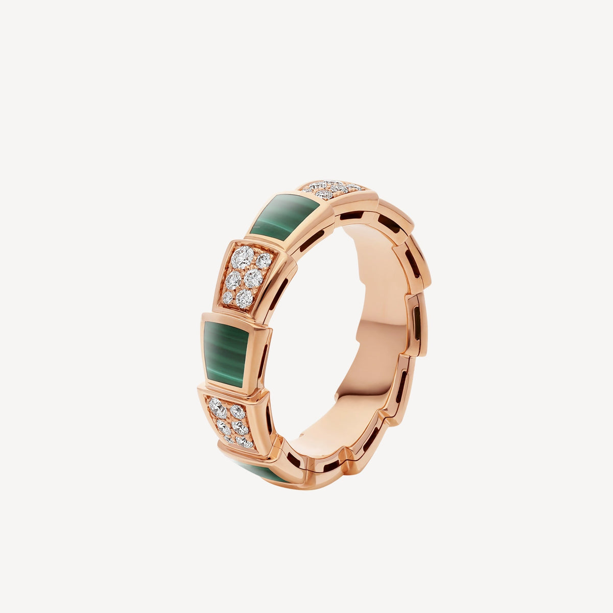 BAGUE SERPENTI Viper Vert