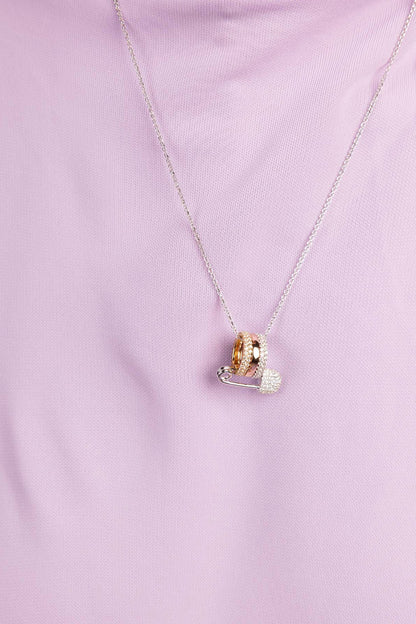 Tricolor Morse Necklace
