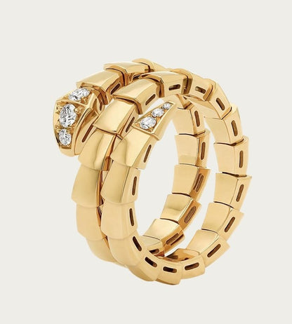 BAGUE SERPENTI VIPER DOBLE D
