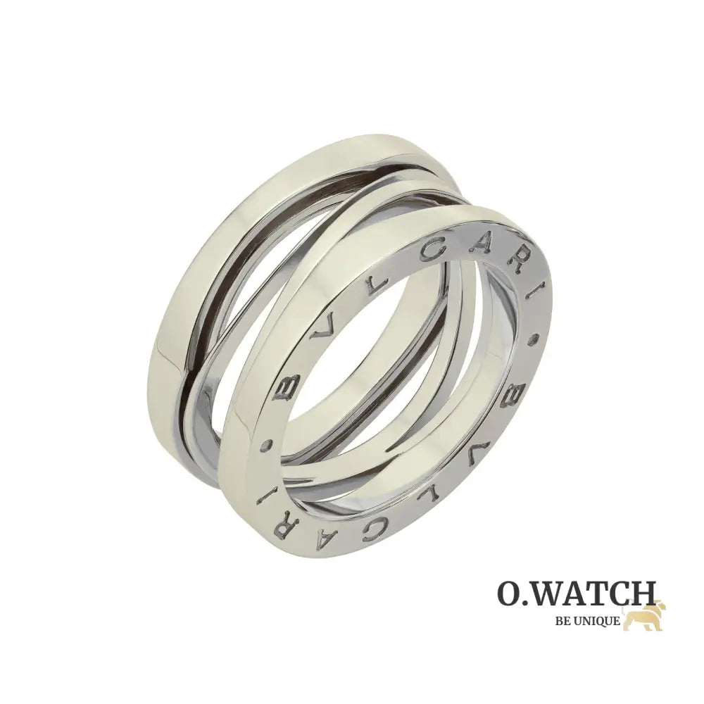 BAGUE BVLGARI B.ZERO1 3 BAND WHITE GOLD bague