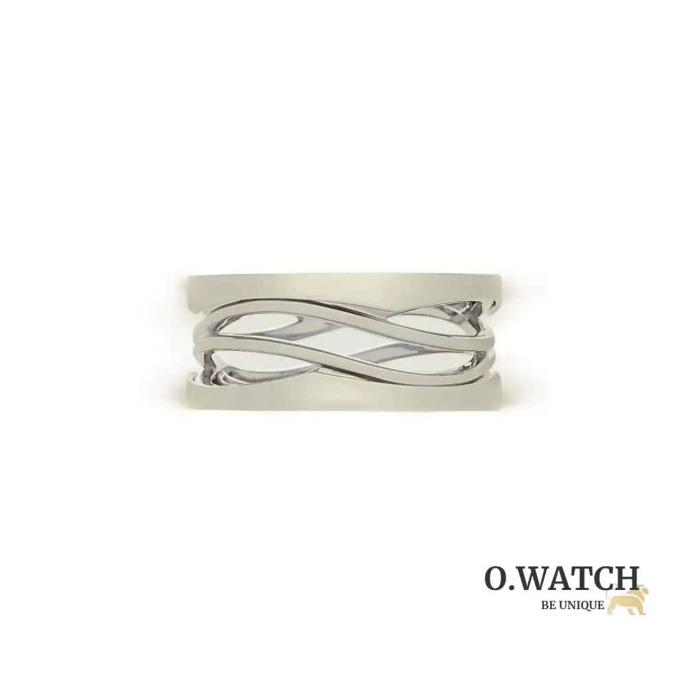 BAGUE BVLGARI B.ZERO1 3 BAND WHITE GOLD bague