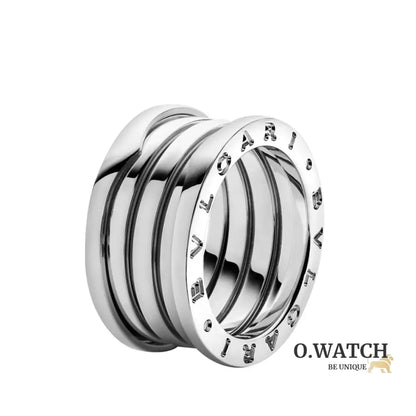 BAGUE BVLGARI B.ZERO1 WHITE-GOLD bague