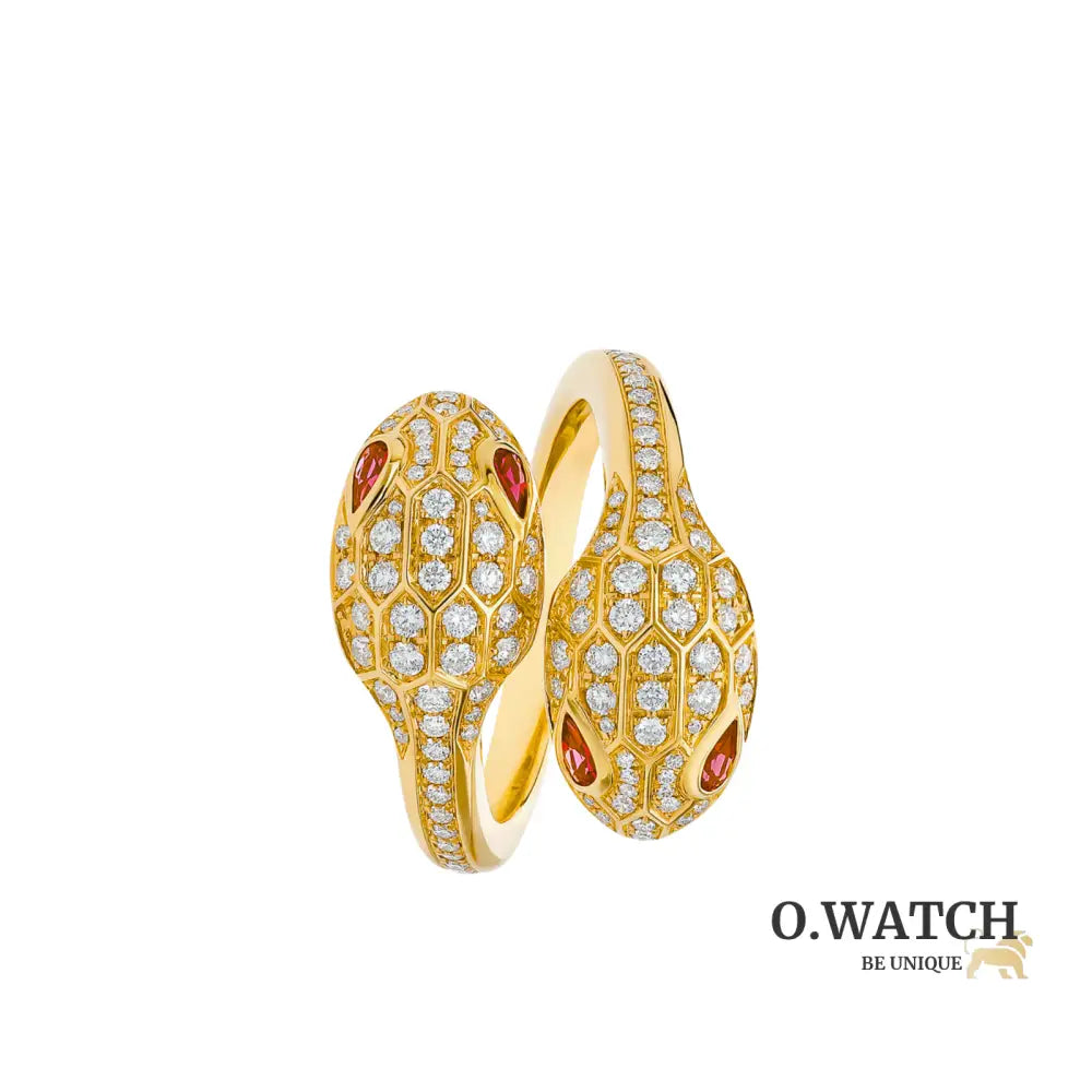 BAGUE BVLGARI SERPENTI SEDUTTORI GOLD bague
