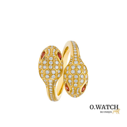 BAGUE BVLGARI SERPENTI SEDUTTORI GOLD bague