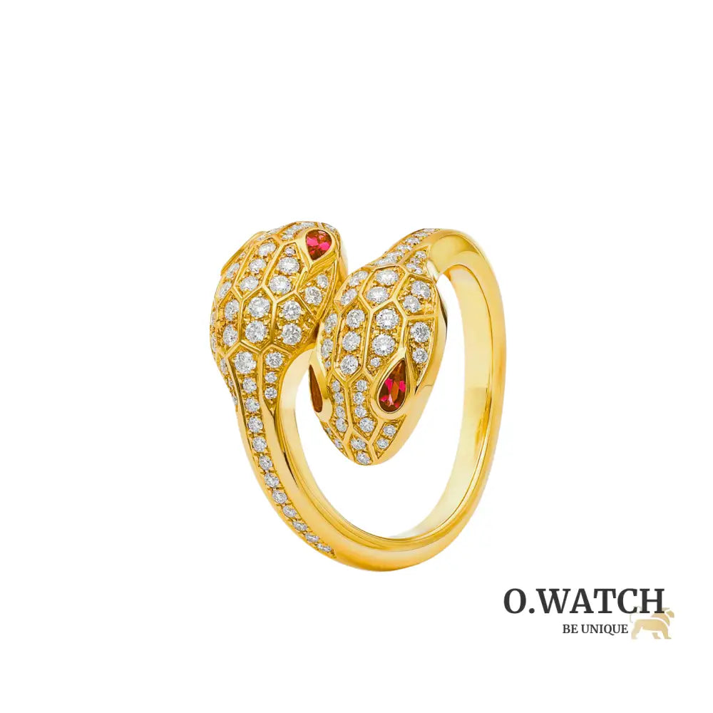 BAGUE BVLGARI SERPENTI SEDUTTORI GOLD bague