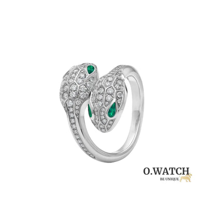 BAGUE BVLGARI SERPENTI SEDUTTORI WHITE GOLD bague