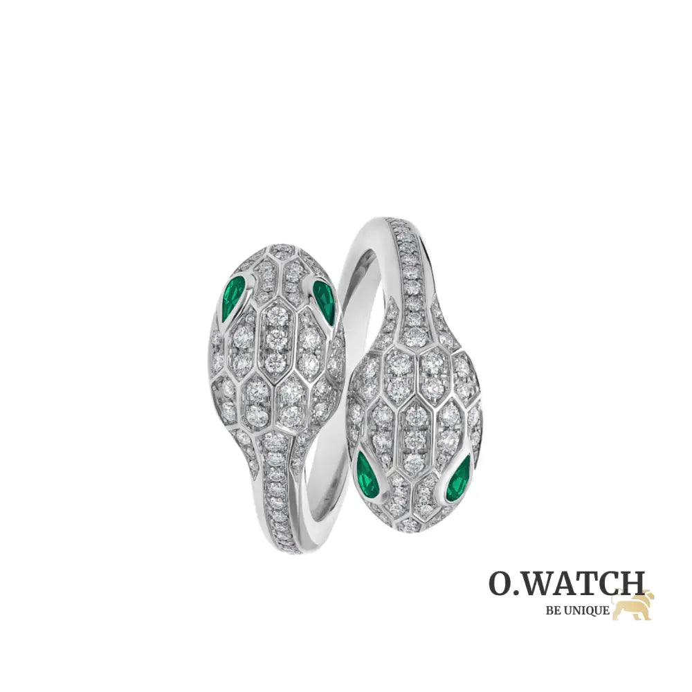 BAGUE BVLGARI SERPENTI SEDUTTORI WHITE GOLD bague