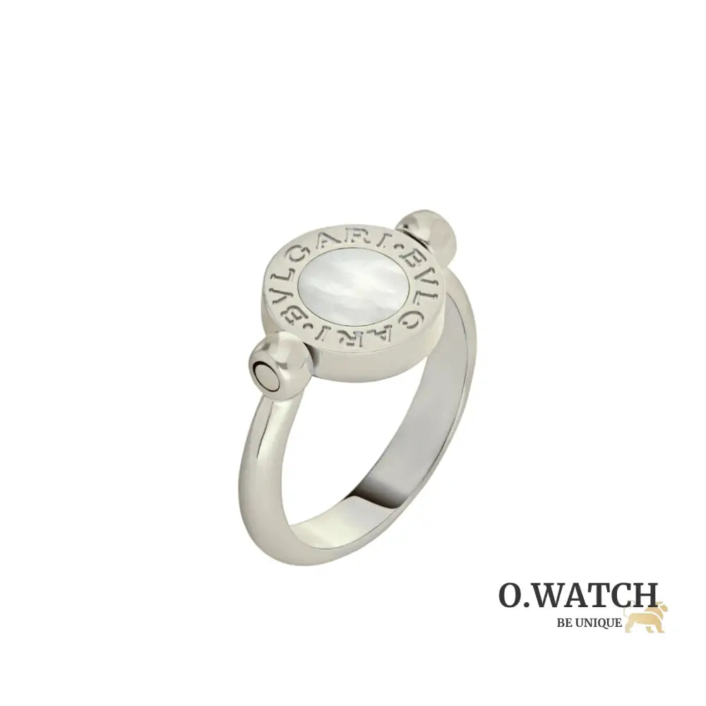 BAGUE BVLGARI BVLGARI WHITE GOLD bague