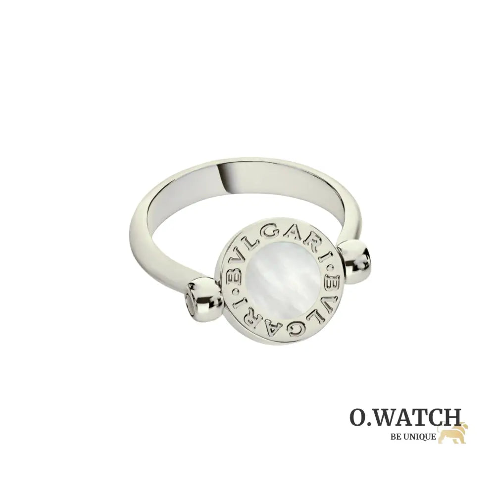 BAGUE BVLGARI BVLGARI WHITE GOLD bague