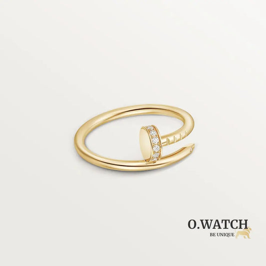 BAGUE CARTIER JUSTE UN CLOU MODÈLE CLASSIQUE DIAMANTS GOLD bague