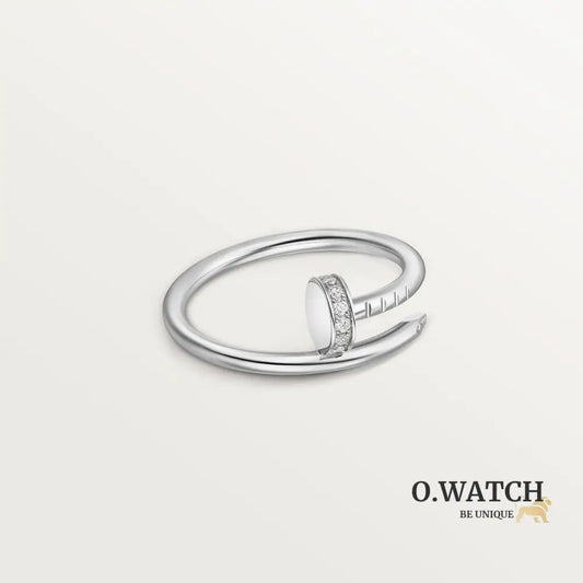 BAGUE CARTIER JUSTE UN CLOU PETIT MODÈLE DIAMANTS WHITE GOLD bague