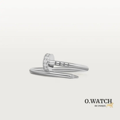 BAGUE CARTIER JUSTE UN CLOU PETIT MODÈLE DIAMANTS WHITE GOLD bague