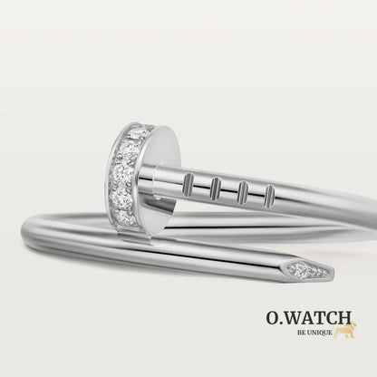 BAGUE CARTIER JUSTE UN CLOU PETIT MODÈLE DIAMANTS WHITE GOLD bague