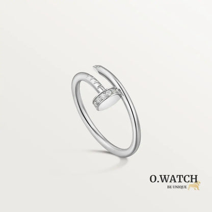 BAGUE CARTIER JUSTE UN CLOU PETIT MODÈLE DIAMANTS WHITE GOLD bague
