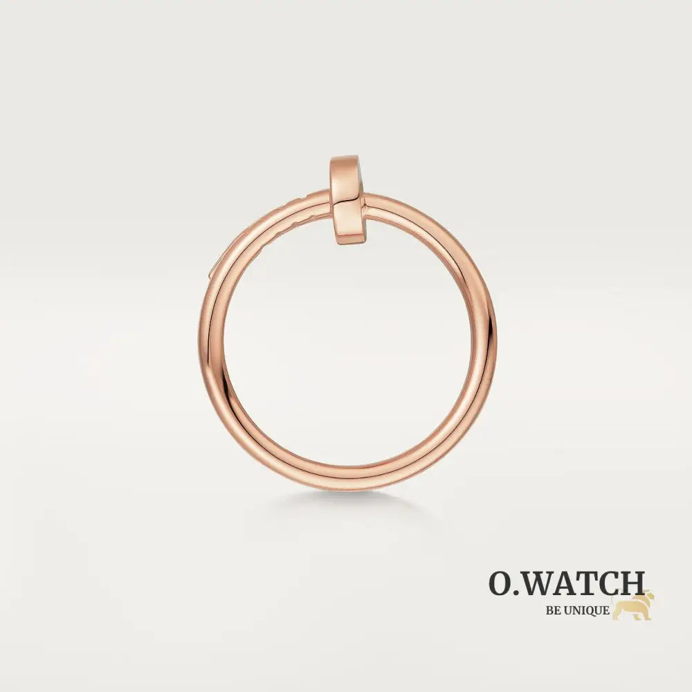 BAGUE CARTIER JUSTE UN CLOU PETIT MODÈLE ROSE GOLD bague
