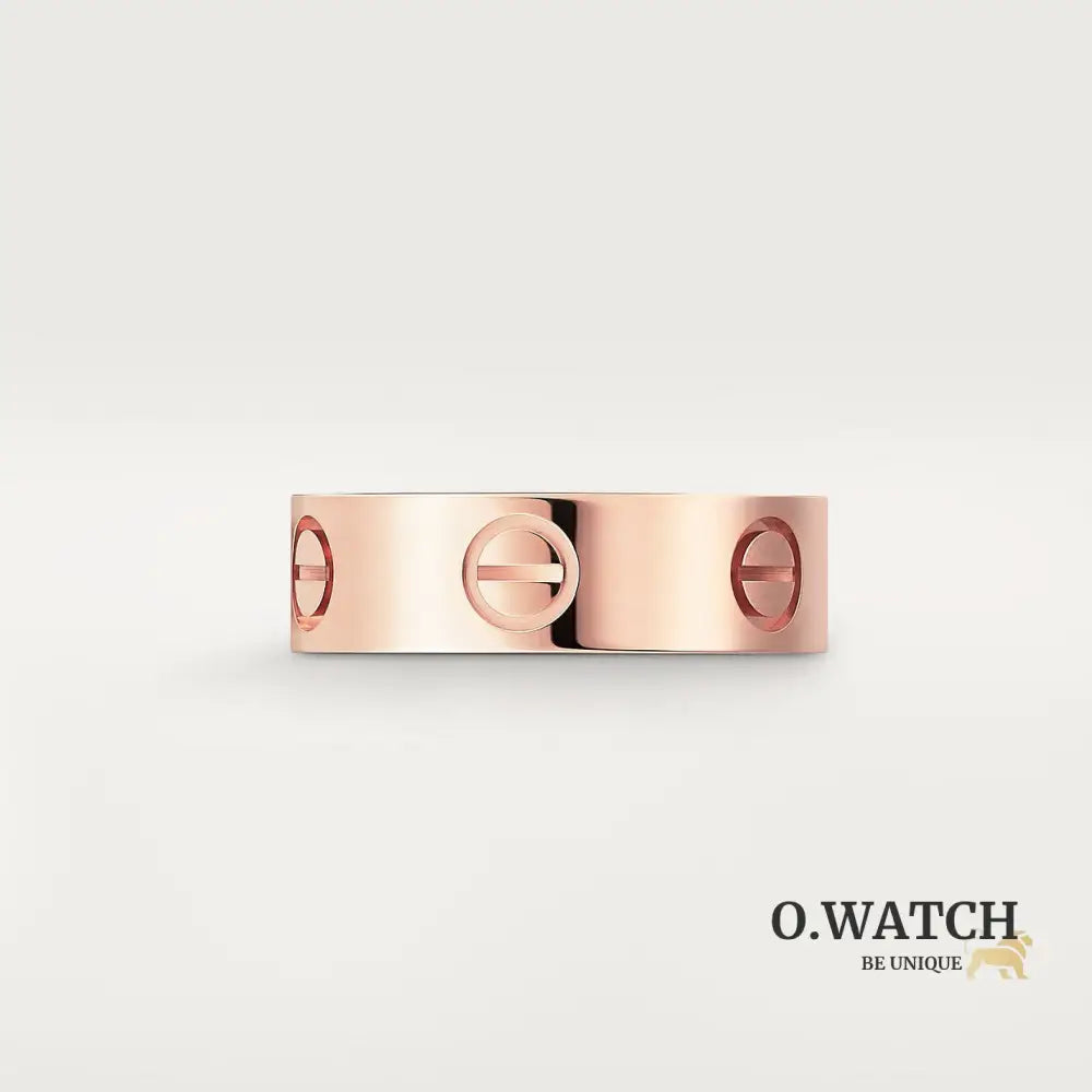 BAGUE CARTIER LOVE MODÈLE CLASSIQUE ROSE GOLD Bracelet Cartier