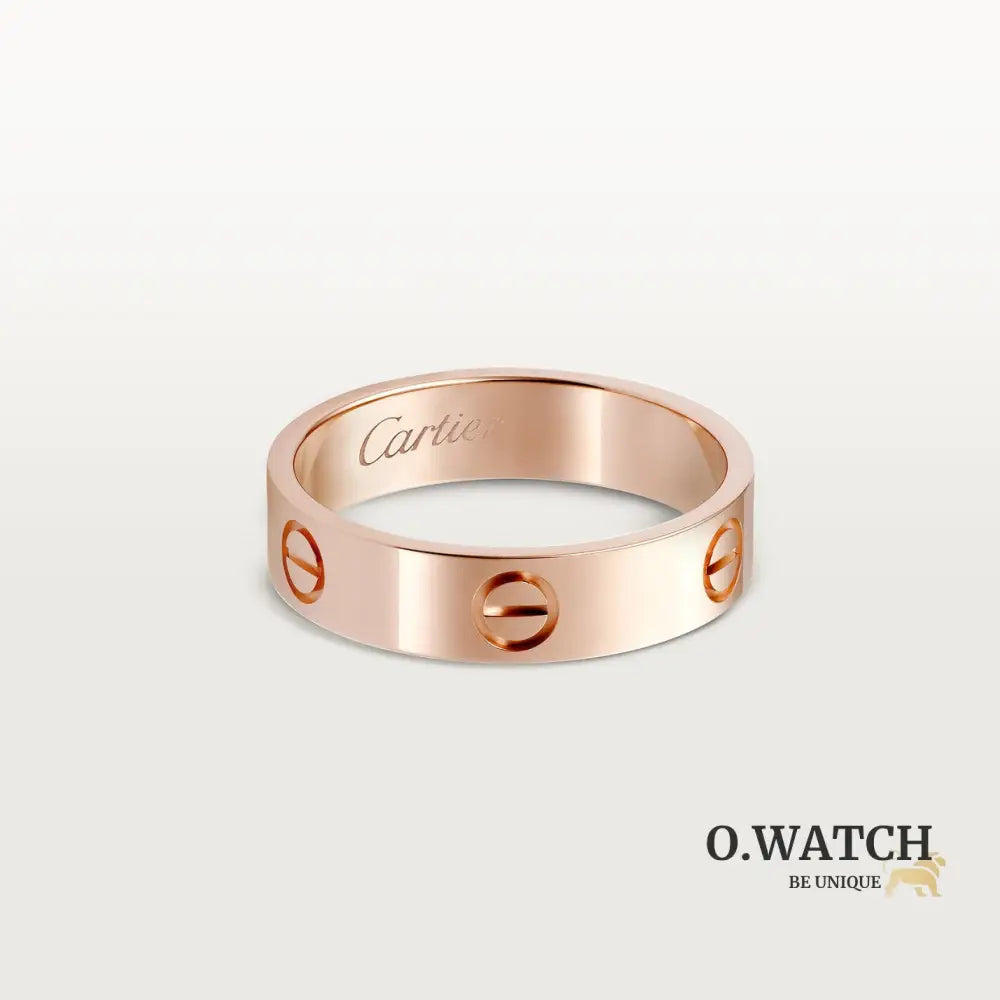 BAGUE CARTIER LOVE MODÈLE CLASSIQUE ROSE GOLD Bracelet Cartier