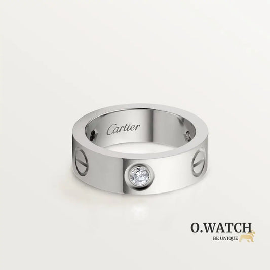 BAGUE CARTIER LOVE MODÈLE CLASSIQUE WHITE GOLD 3 DIAMANTS Bracelet Cartier