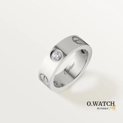 BAGUE CARTIER LOVE MODÈLE CLASSIQUE WHITE GOLD 3 DIAMANTS Bracelet Cartier
