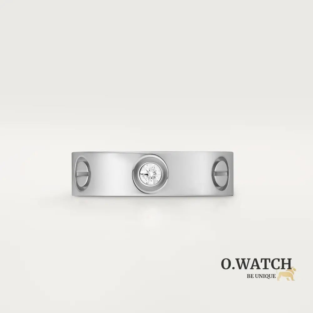 BAGUE CARTIER LOVE MODÈLE CLASSIQUE WHITE GOLD 3 DIAMANTS Bracelet Cartier
