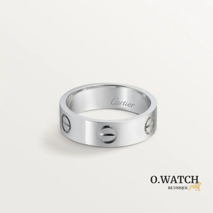 BAGUE CARTIER LOVE MODÈLE CLASSIQUE WHITE GOLD Bracelet Cartier