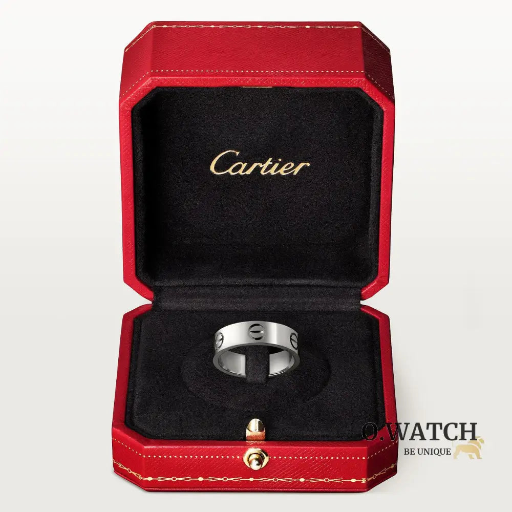 BAGUE CARTIER LOVE MODÈLE CLASSIQUE WHITE GOLD Bracelet Cartier