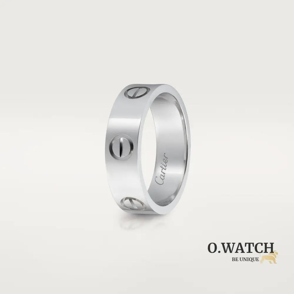 BAGUE CARTIER LOVE MODÈLE CLASSIQUE WHITE GOLD Bracelet Cartier
