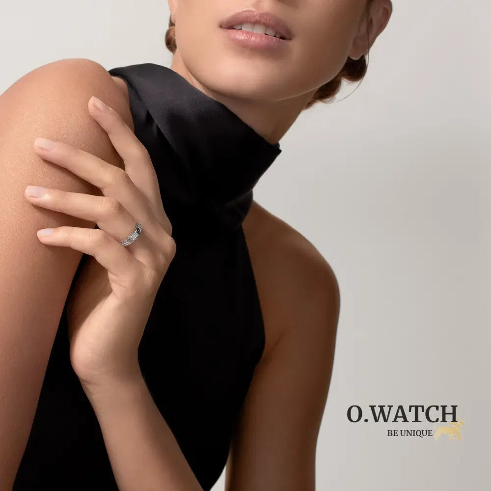 BAGUE CARTIER LOVE PAVÉE WHITE GOLD bague