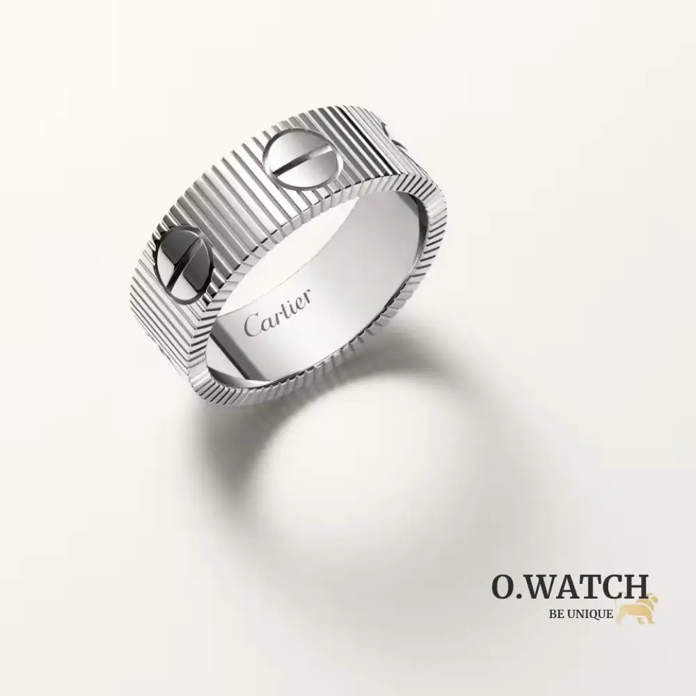 BAGUE CARTIER LOVE UNLIMITED Argent / 6 bague