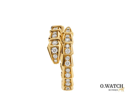 BAGUE SERPENTI VIPER DIAMANTS GOLD bague