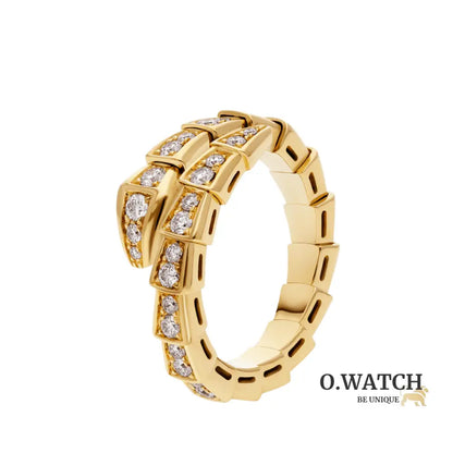 BAGUE SERPENTI VIPER DIAMANTS GOLD bague